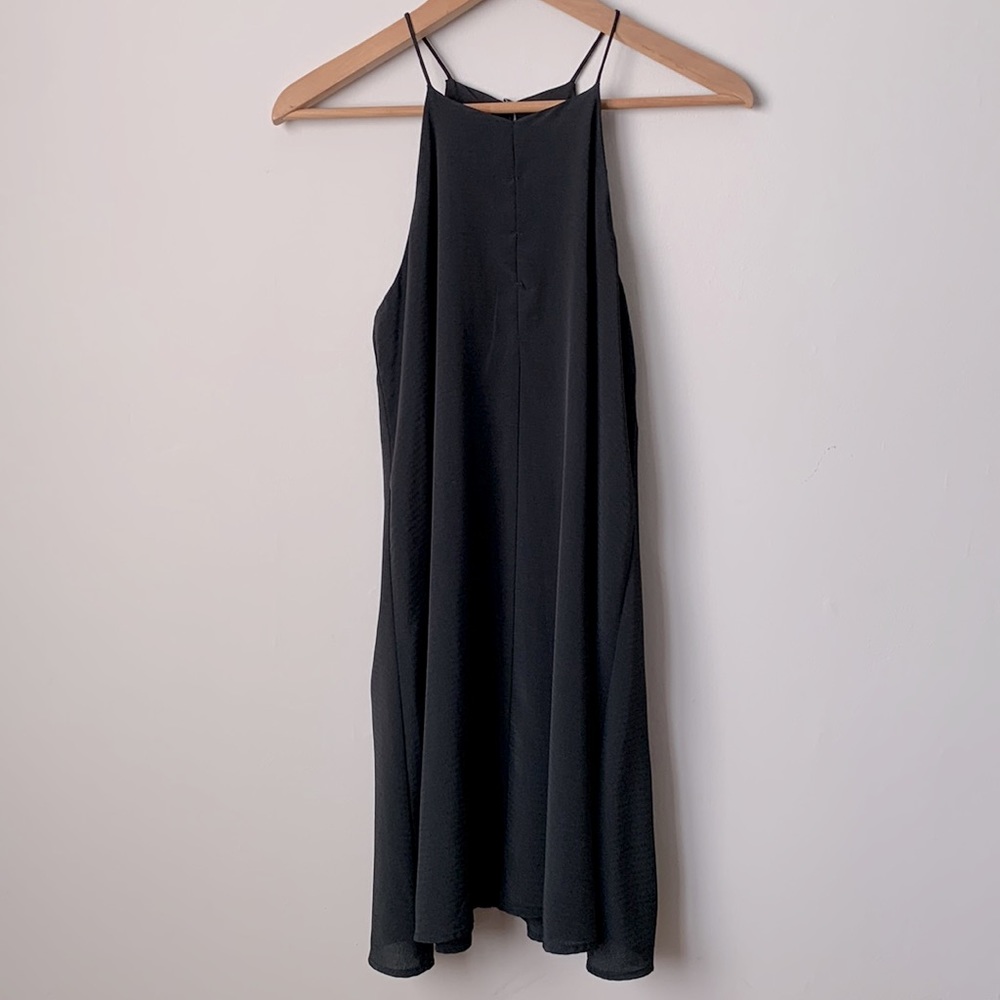 DESIGN LAB | black flowy dress